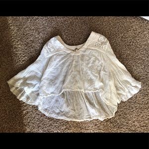 Carry Me Away Free People Gauze Top